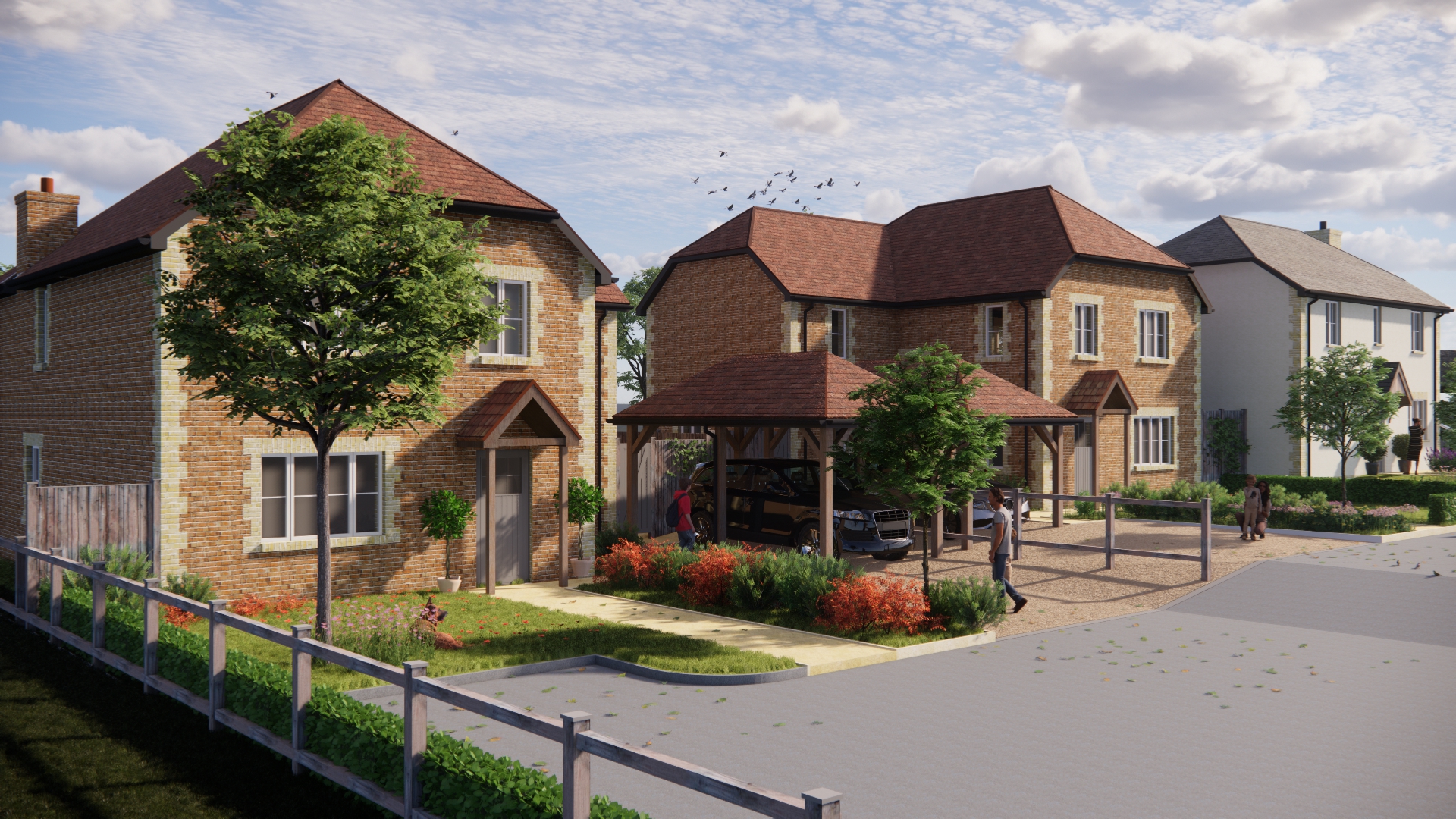 Cranes Meadow Buckland Newton Jones Building Group Projects